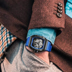 Bonest Gatti BG9905 automatic skeleton watch, view 7 of 11