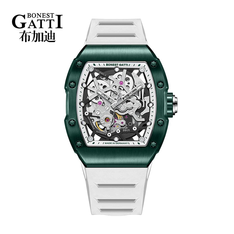 Bonest Gatti BG9905 automatic skeleton watch, variant A1