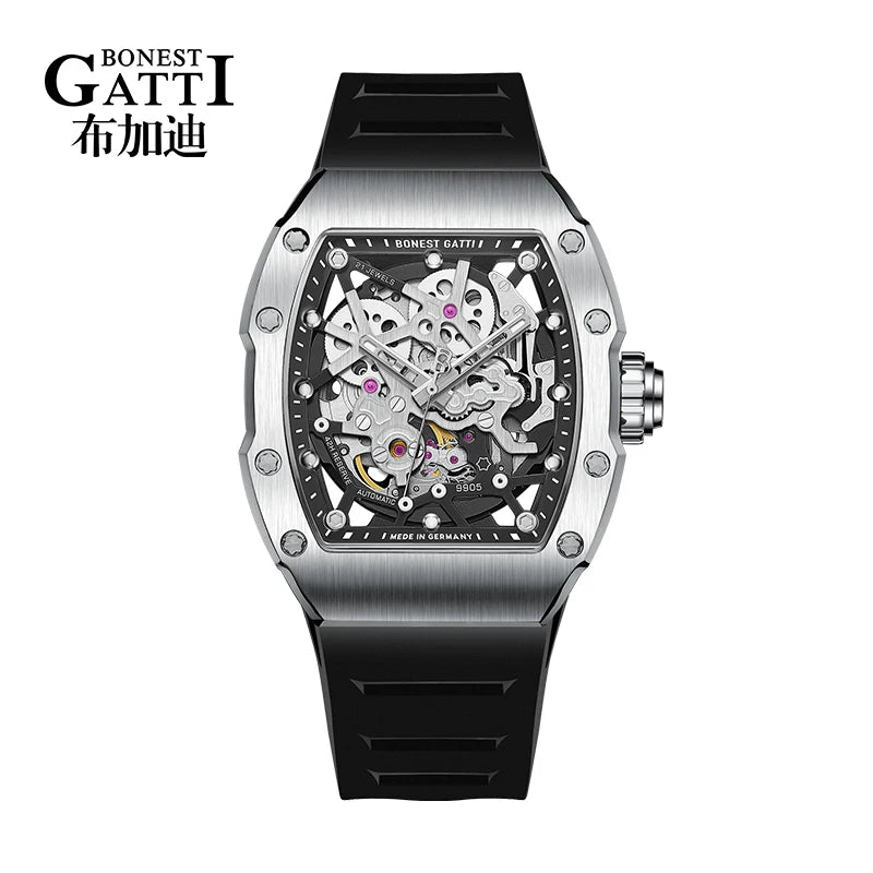 Bonest Gatti BG9905 automatic skeleton watch, variant A2