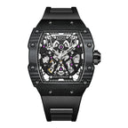 Bonest Gatti BG9906 automatic skeleton carbon watch, variant A3