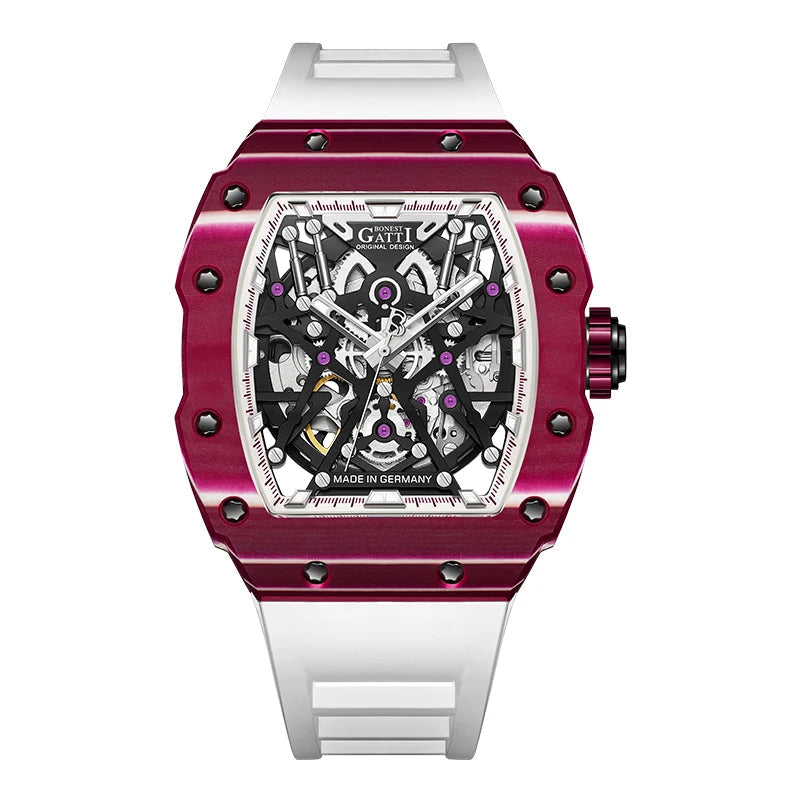 Bonest Gatti BG9906 automatic skeleton carbon watch, variant A1 #1