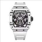 Bonest Gatti BG9906 automatic skeleton carbon watch, view 3 of 10