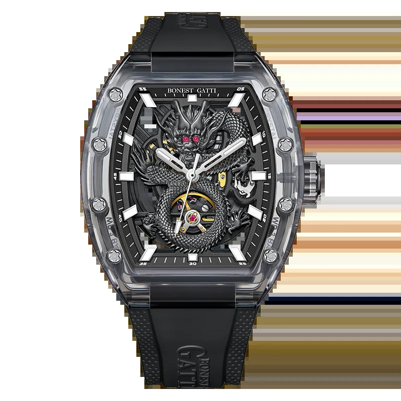 Bonest Gatti BG9980 automatic skeleton watch, variant A1