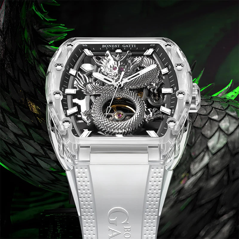Bonest Gatti BG9980 automatic skeleton watch, view 2 of 10