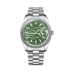 CADISEN C8198M Olive Green Palm Motif Dial with green dial