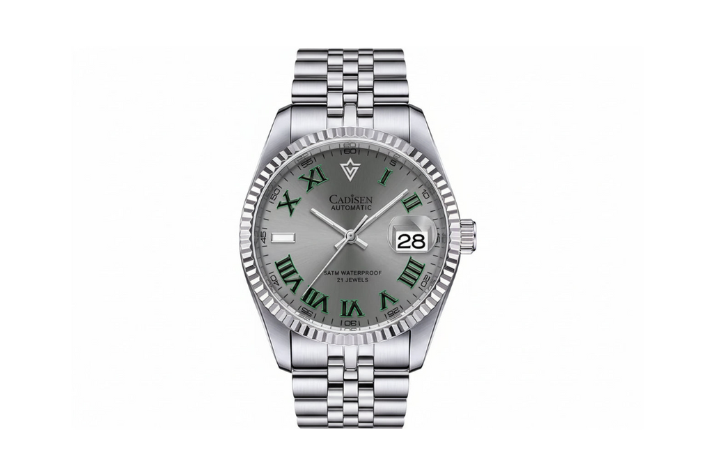 CADISEN C8211M 38MM Oyster Perpetual, detail view