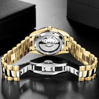CADISEN C8214 DD40 Oyster Perpetual Menâ€™s Watch, clasp detail