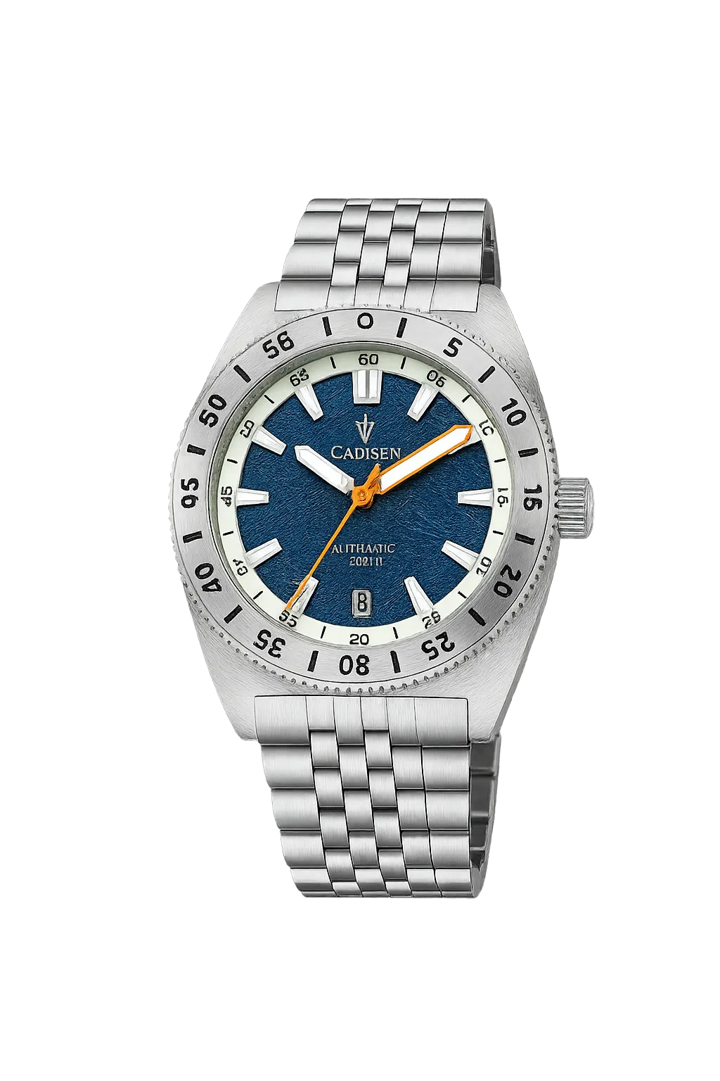 CADISEN C8231 Automatic Meteorite Dial, detail view