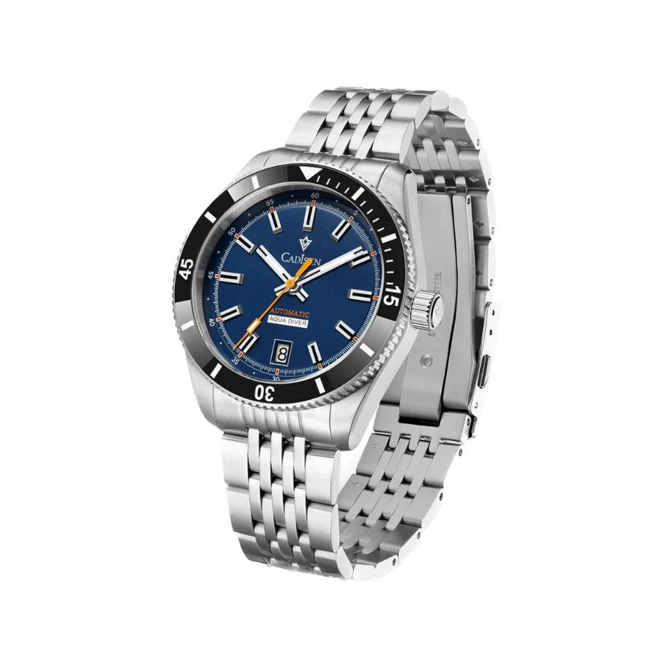 CADISEN C8237M Automatic NH35A with blue dial