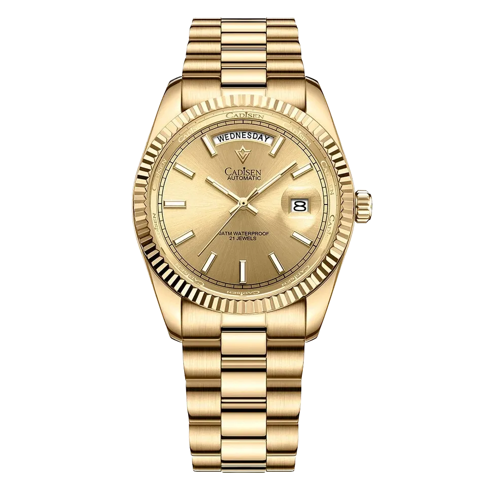 CADISEN C8214 Oyster Perpetual DD40 Men’s Watches 10Bar MIYOTA 8285 MOVT-PrimeTimepiece