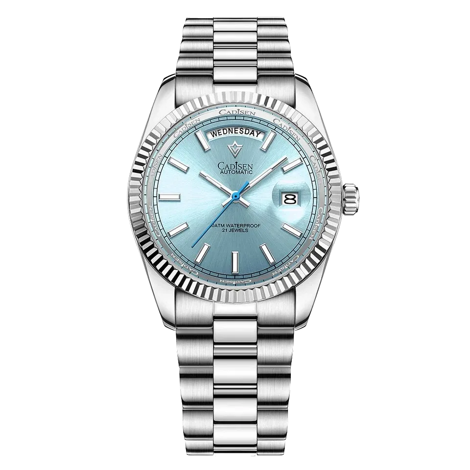 CADISEN C8214 Oyster Perpetual DD40 Men’s Watches 10Bar MIYOTA 8285 MOVT-PrimeTimepiece