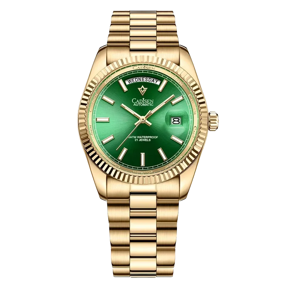 CADISEN C8214 Oyster Perpetual DD40 Men’s Watches 10Bar MIYOTA 8285 MOVT-PrimeTimepiece