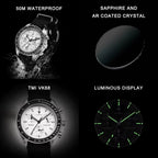 CADISEN C7064 VK68 Speed Chronograph Automatic, lifestyle shot