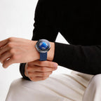 CIGA Design Blue Planet Atlantic Automatic Watch – worn on the wrist