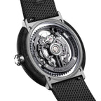 CIGA Design Vector Racing Skeleton Automatic Watch – caseback showing the CD-02X movement