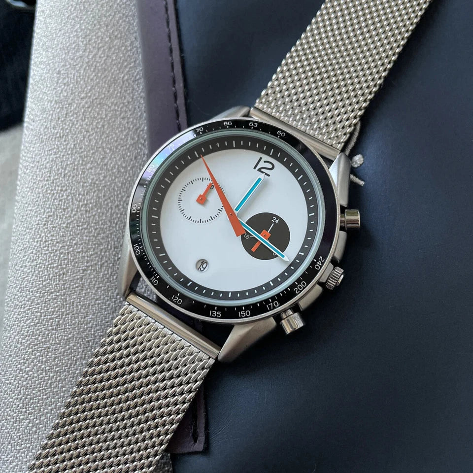 CILOA 507 Men's Automatic Watch with silver dial