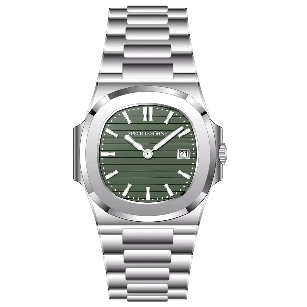 Specht & Sohne SP-5711 Integrated Bracelet Sport Watch