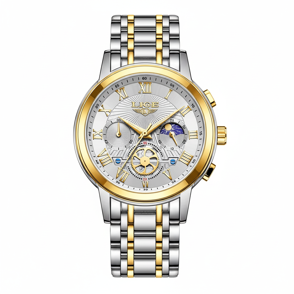 LIGE Luxury Women's Waterproof Watch
