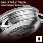 Lucky Harvey ZLS201-1 rabbit watch caseback engraved with limited edition number 001/588