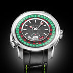 Lucky Harvey ZLS303-2 Silver European Roulette Automatic Watch – image 3 of 7