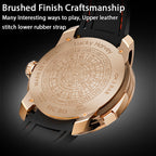Lucky Harvey ZLS304-1 Sic Bo watch rose gold caseback engraved with Sic Bo betting chart and brushed finish