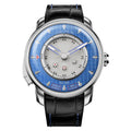 Lucky Harvey ZLS304-2 Sic Bo automatic watch with blue dial, front view