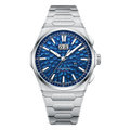 Lucky Harvey ZLS402-1 ocean blue hammer chiming automatic watch, front view