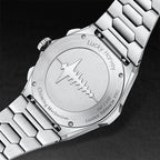 Lucky Harvey ZLS402-2 caseback with engraved soundwave Chiming Mechanism Limited Edition 047/300