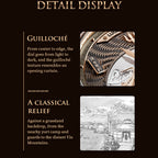 Lucky Harvey ZLS504-2 rose gold Genghis Khan horse rider eagle automaton chiming watch - detail 1