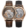 Lucky Harvey ZLS504-2 rose gold Genghis Khan horse rider eagle automaton chiming watch - front alt