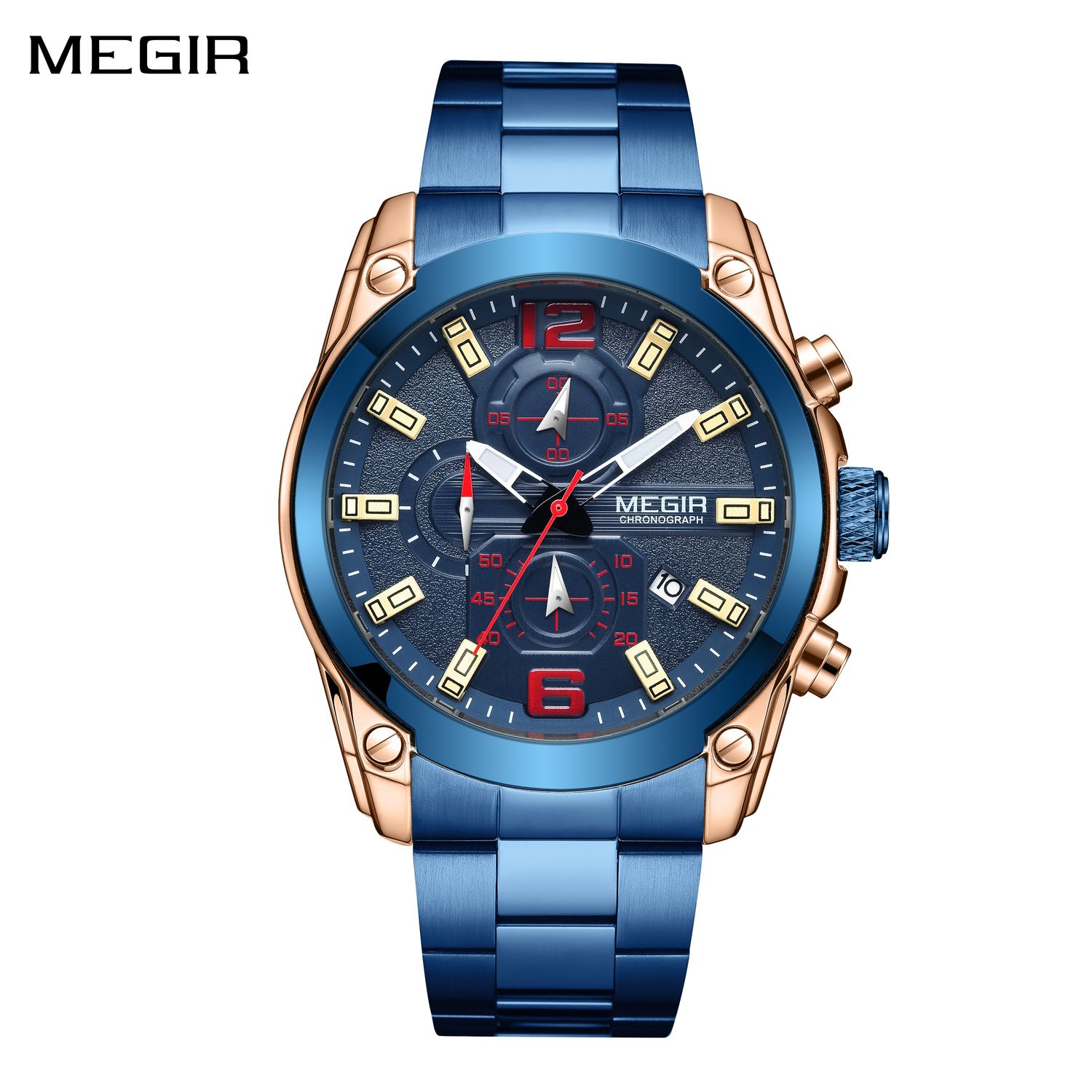 MEGIR 2063 Men's Chronograph Quartz Watch | PrimeTimepiece