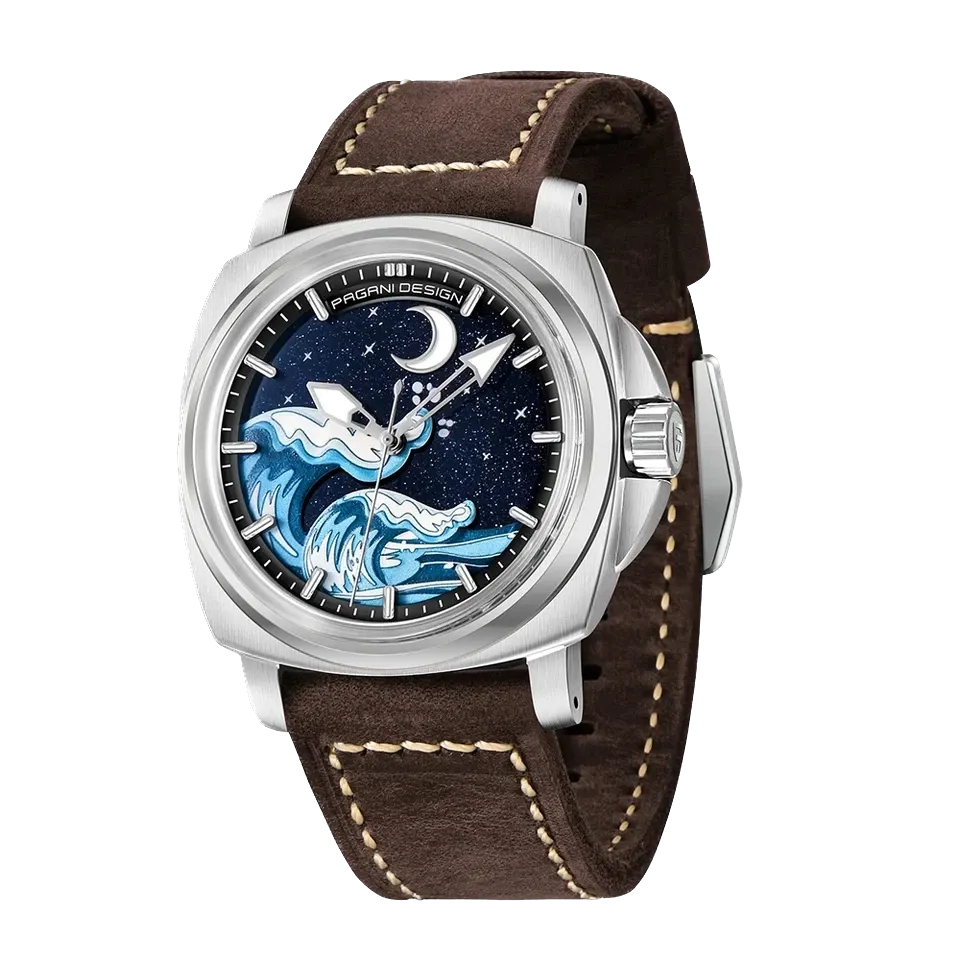 PAGANI DESIGN H35A 43MM Men's Automatic Mechanical Watch Waterproof-PrimeTimepiece