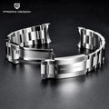 Pagani Design Original stainless steel oyster bracelet 20MM clasp closeup