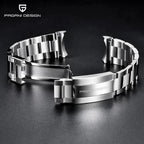 Pagani Design Original stainless steel oyster bracelet 20MM clasp closeup