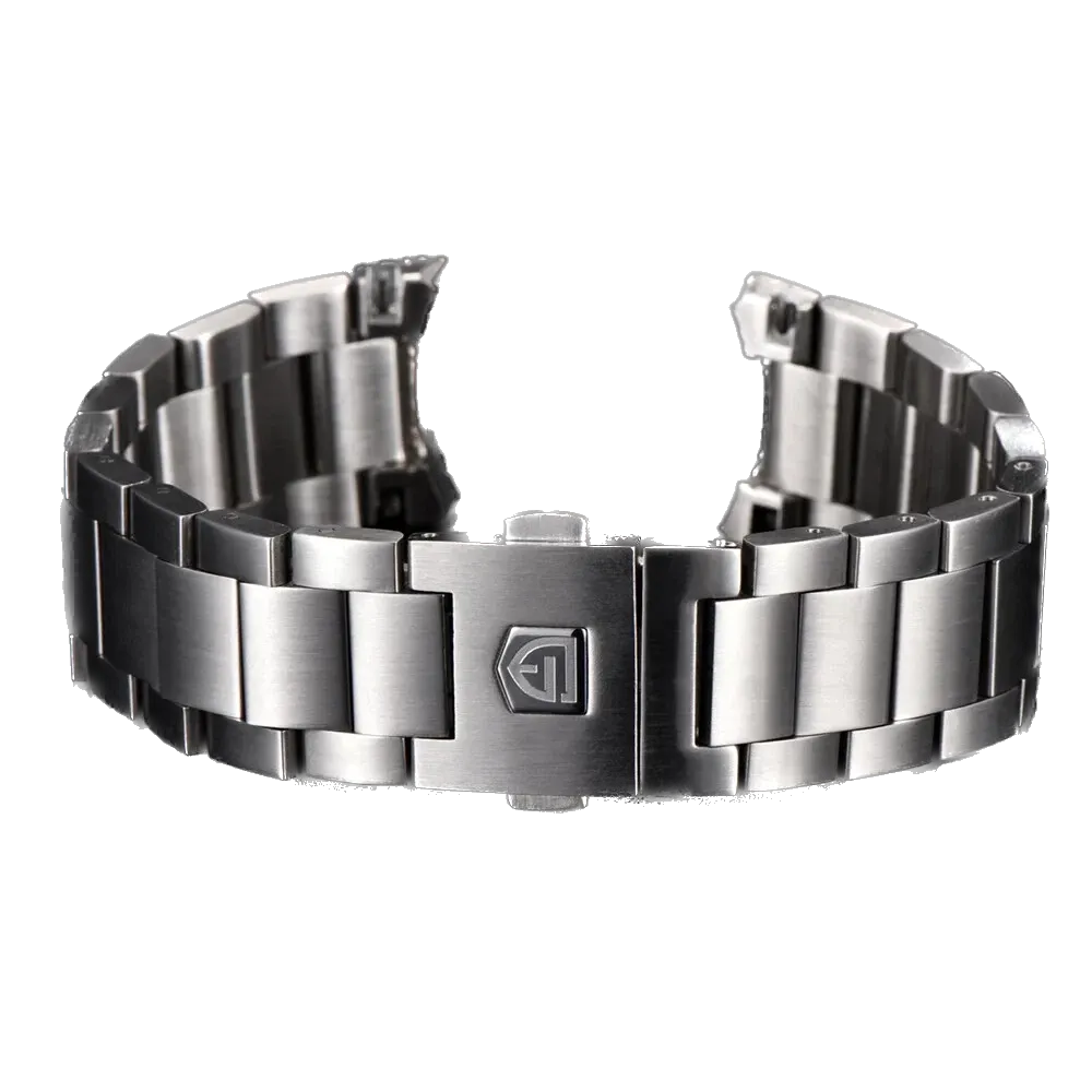 PAGANI DESIGN 1617 1-Clasp Design Factory Original Stainless Steel Bracelet 22cm with pd 1617 watchband dial