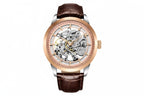 PAGANI DESIGN PD-1638 Skeleton Leather Men's Mechanical Watches-PrimeTimepiece