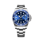 PAGANI DESIGN PD-1639 Men's Automatic Watch with blue dial, detail view