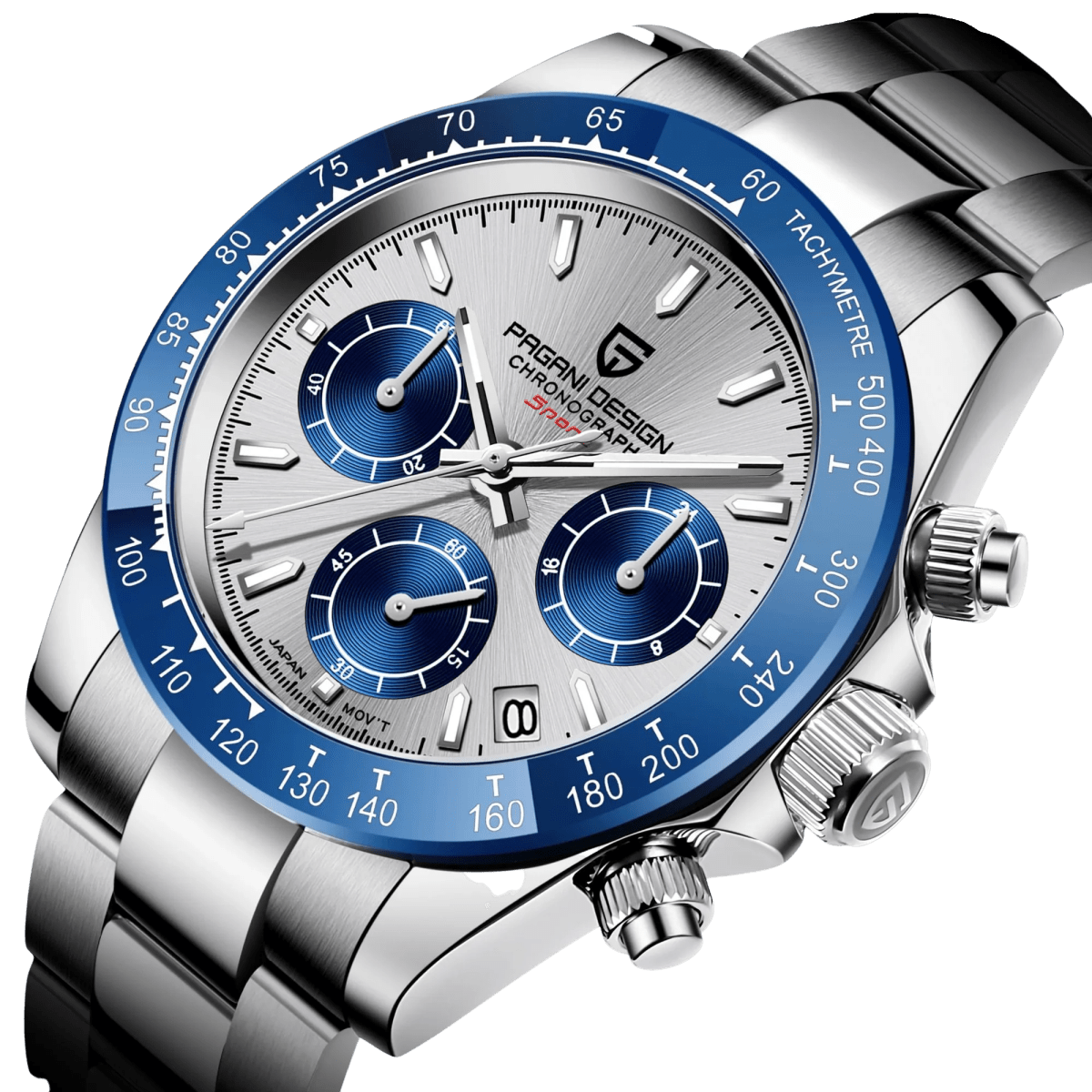 Pagani Design PD-1644 chronograph watch — view 1
