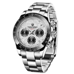 Pagani Design PD-1644 chronograph watch with gray dial — front view