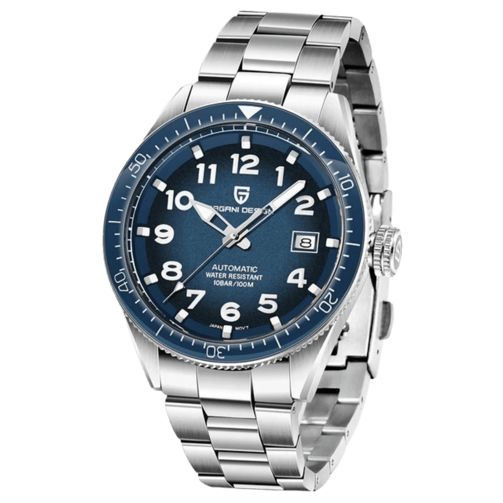 Pagani Design PD-1649 watch with blue dial