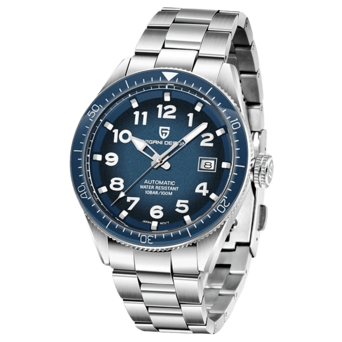 Pagani Design PD-1649 watch with blue dial