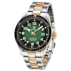 Pagani Design PD-1649 watch with green oyster dial