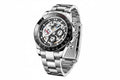 PAGANI DESIGN PD-1653 Rainbow Automatic Chronograph Men's Watch in Steel Black with watch
