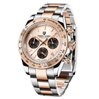 Pagani Design PD-1664 chronograph watch with gold dial