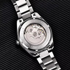 PAGANI Design PD-1688 automatic watch with green dial and stainless steel bracelet