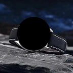 PAGANI DESIGN PD-1701 nylon strap on watch with masked dial and red interior stitching