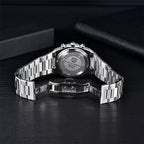 PAGANI DESIGN PD-1707 V3 men's watch caseback with stainless steel bracelet and clasp