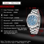PAGANI DEISGN PD-1715 Automatic Watch, shown on wrist