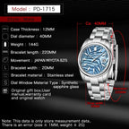 Pagani Design PD-1715 Mechanical Automatic Watch MIYOTA 8215-PrimeTimepiece