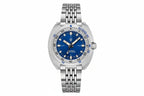 PAGANI DESIGN PD-1719 NH38 diver watch blue dial steel bracelet front view